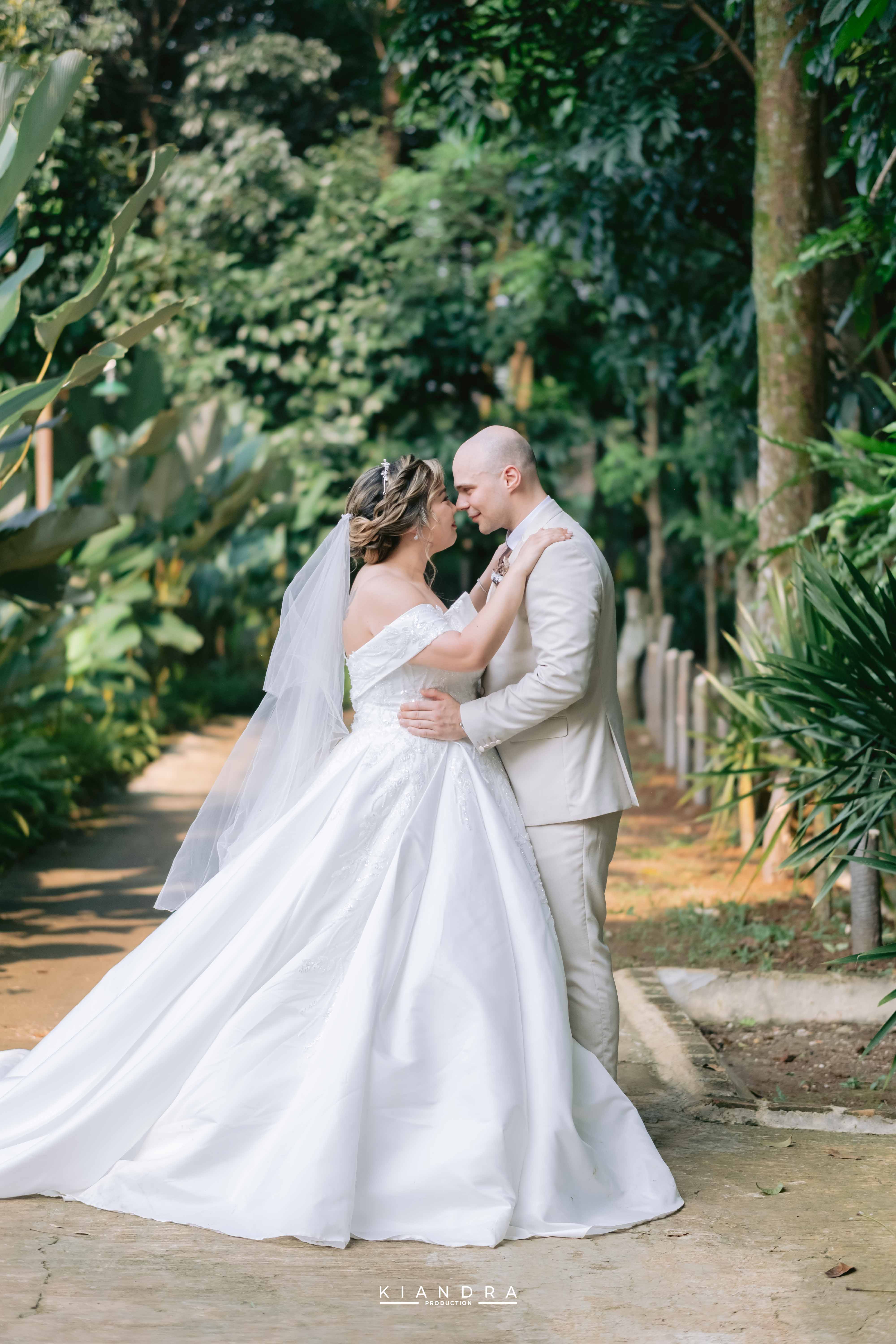 Detail dekorasi bunga