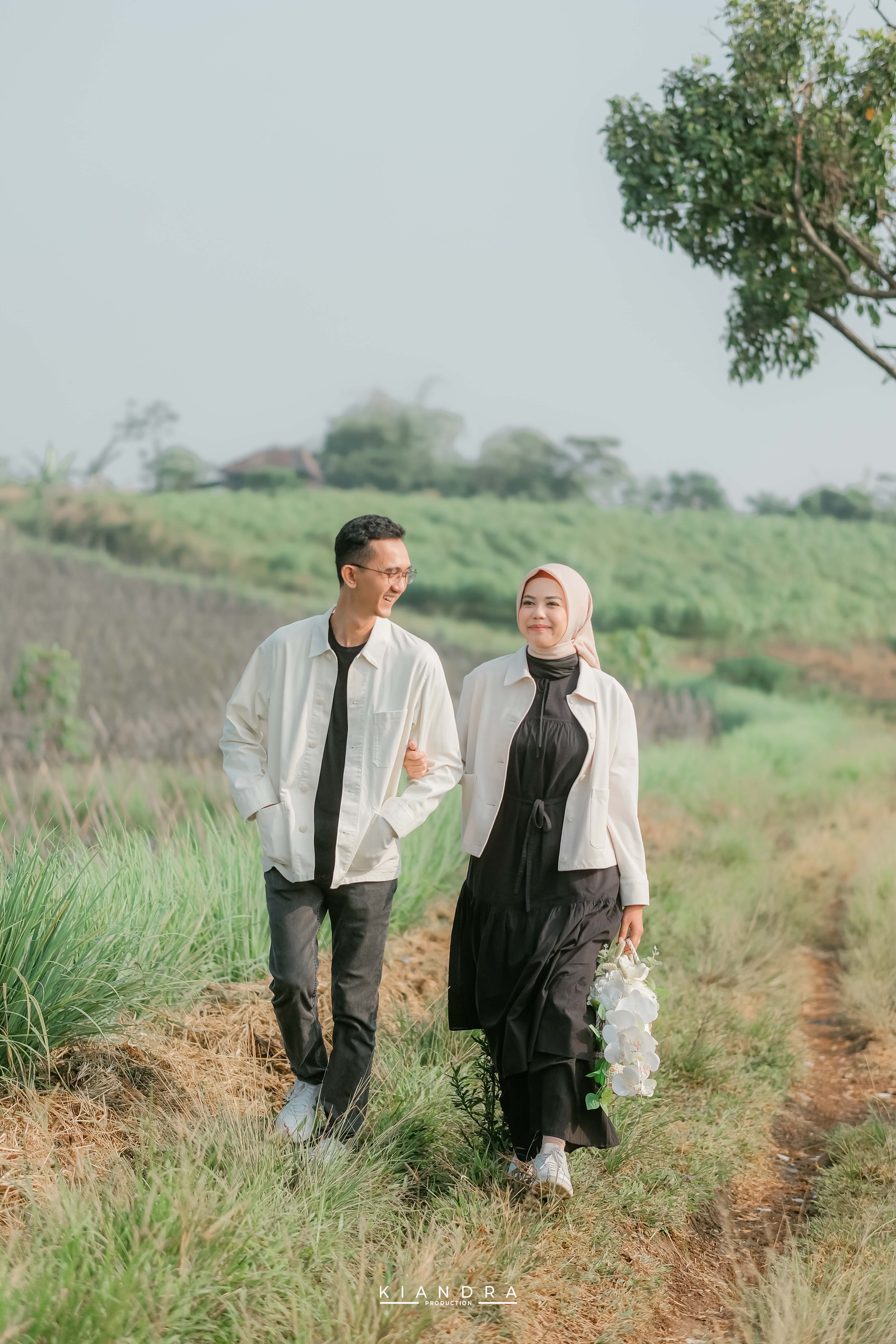 Pemandangan alam lokasi prewedding